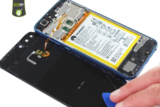 Guide photos remplacement connecteur de charge Honor 9 Lite (Etape 6 - image 2)