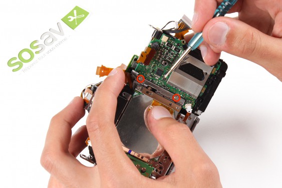 Guide photos remplacement capteur ccd Canon EOS 1000D / Rebel XS / Kiss F (Etape 48 - image 1)