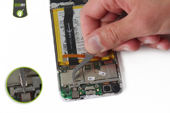 Guide photos remplacement caméra avant Huawei P Smart (Etape 12 - image 1)