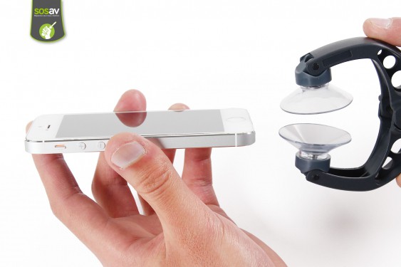 Guide photos remplacement caméra avant + capteur de proximité et luminosité iPhone 5S (Etape 2 - image 2)