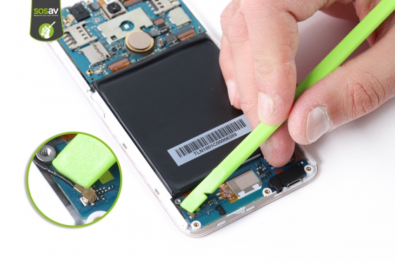 Guide photos remplacement connecteur de charge Wiko Upulse Lite (Etape 10 - image 3)