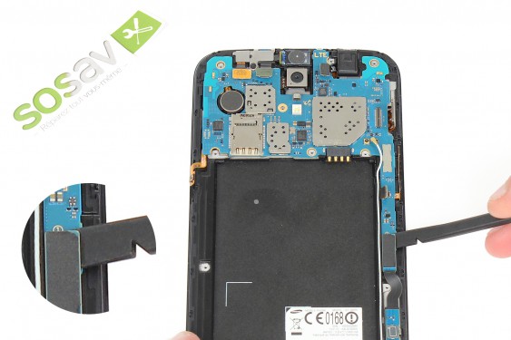 Guide photos remplacement nappe bouton de volume Samsung Galaxy Mega (Etape 14 - image 1)