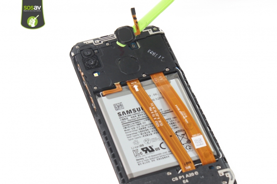 Guide photos remplacement batterie Galaxy A20e (Etape 7 - image 3)