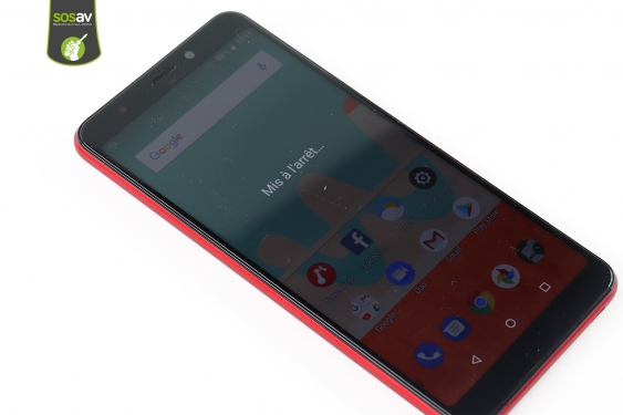 Guide photos remplacement caméra avant Wiko View Go (Etape 1 - image 4)