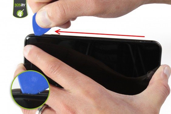 Guide photos remplacement haut-parleur interne iPhone 8 Plus (Etape 3 - image 4)