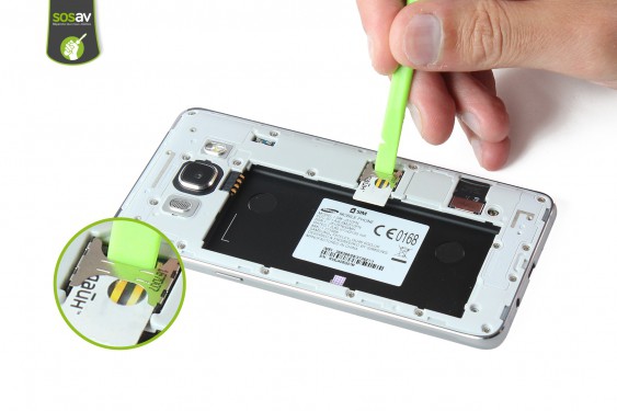 Guide photos remplacement caméra arrière Samsung Galaxy J5 2016 (Etape 6 - image 2)