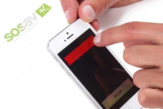 Guide photos remplacement bouton vibreur iPhone 5 (Etape 1 - image 3)