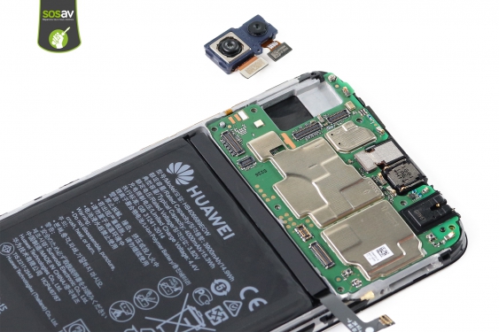 Guide photos remplacement ecran Huawei Y7 2019 (Etape 14 - image 1)