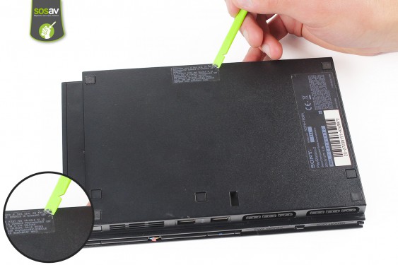 Guide photos remplacement carte mère Playstation 2 Slim (Etape 1 - image 2)