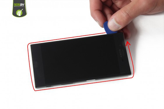 Guide photos remplacement châssis / coque arrière Xperia XZ (Etape 4 - image 1)