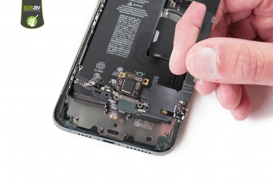 Guide photos remplacement démontage complet iPhone 11 Pro Max (Etape 18 - image 3)