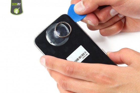 Guide photos remplacement façade arrière Samsung Galaxy S6 Edge (Etape 3 - image 4)