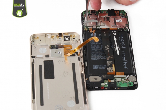 Guide photos remplacement haut-parleur externe Huawei Nova (Etape 8 - image 2)