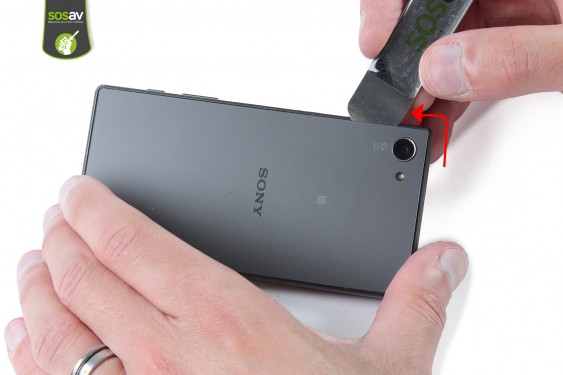 Guide photos remplacement caméra arrière Z5 compact (Etape 4 - image 1)