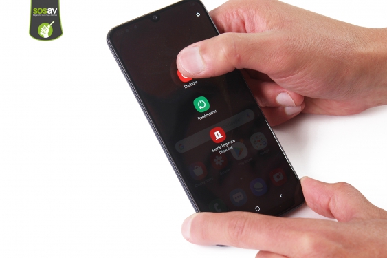 Guide photos remplacement caméra avant Galaxy A50 (Etape 1 - image 2)