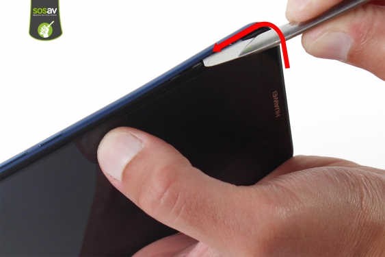 Guide photos remplacement haut-parleur externe Huawei Y7 2018 (Etape 4 - image 4)