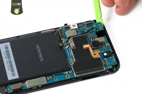 Guide photos remplacement caméra arrière / carte mère Wiko Wim Lite (Etape 21 - image 1)