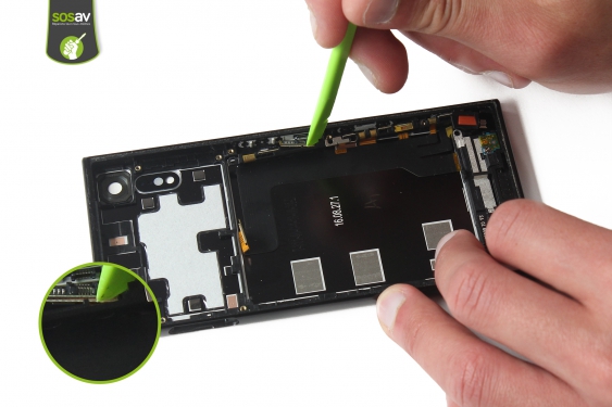 Guide photos remplacement châssis / coque arrière Xperia XZ (Etape 32 - image 2)