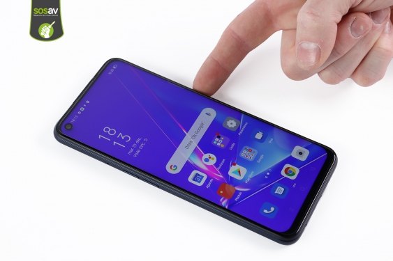 Guide photos remplacement haut-parleur interne Oppo A72 (Etape 1 - image 1)