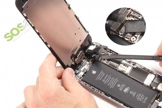 Guide photos remplacement haut-parleur interne (haut-parleur d'écoute) iPhone 6 (Etape 7 - image 2)