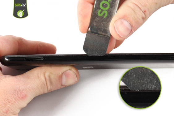 Guide photos remplacement nappe de liaison écran Galaxy M21 (Etape 4 - image 1)