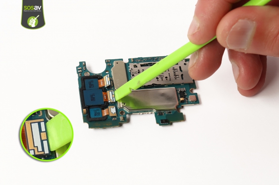 Guide photos remplacement caméra arrière / carte mère Galaxy A21s (Etape 15 - image 3)