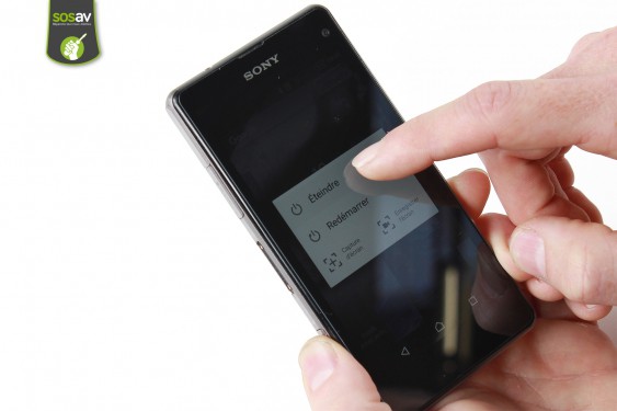 Guide photos remplacement vibreur Xperia Z1 Compact (Etape 1 - image 3)