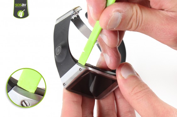 Guide photos remplacement carte mère Galaxy Gear 1 (Etape 3 - image 1)