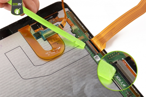 Guide photos remplacement ecran et nappe écran Galaxy Tab S3 9.7 (Etape 15 - image 3)