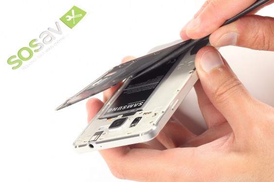 Guide photos remplacement ecran complet Samsung Galaxy Alpha (Etape 2 - image 2)