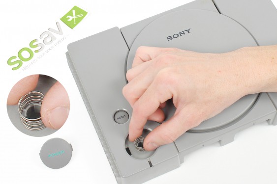 Guide photos remplacement bouton power Playstation (Etape 6 - image 2)