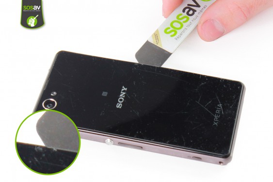 Guide photos remplacement vibreur Xperia Z1 Compact (Etape 3 - image 4)