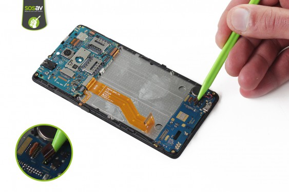 Guide photos remplacement connecteur de charge Wiko U Feel Lite (Etape 17 - image 4)