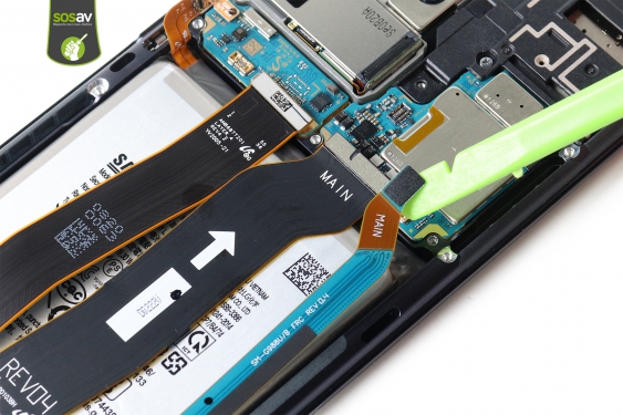 Guide photos remplacement caméra arrière / carte mère Galaxy S20 Ultra (Etape 13 - image 4)