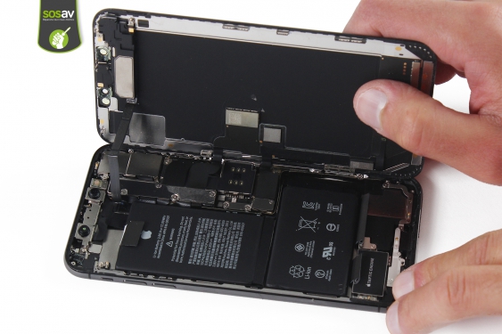 Guide photos remplacement bloc caméra avant et faceid iPhone XS Max (Etape 7 - image 2)