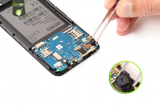 Guide photos remplacement caméra arrière Wiko Y50 (Etape 10 - image 3)