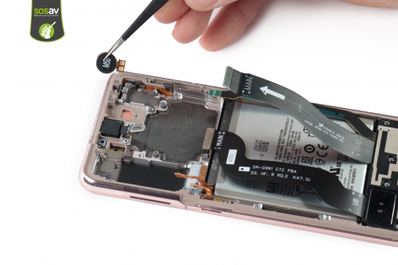 Guide photos remplacement vibreur Galaxy S21 (Etape 19 - image 4)