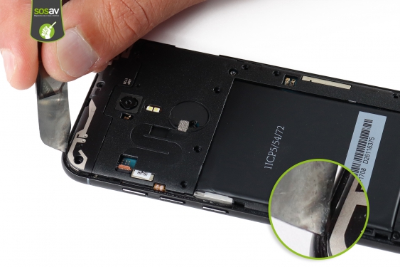 Guide photos remplacement batterie Wiko Wim Lite (Etape 8 - image 2)