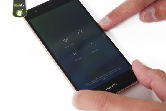 Guide photos remplacement haut-parleur externe Huawei Nova (Etape 1 - image 1)