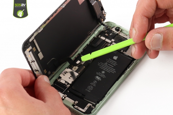 Guide photos remplacement ecran / haut-parleur interne & capteur proximité iPhone 12 Mini (Etape 11 - image 2)