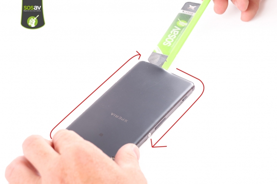 Guide photos remplacement caméra arrière Xperia XA (Etape 2 - image 3)