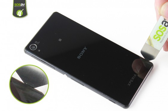 Guide photos remplacement antenne sub4 Xperia Z3 (Etape 7 - image 1)