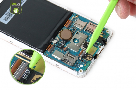 Guide photos remplacement caméra avant Wiko Upulse Lite (Etape 9 - image 3)