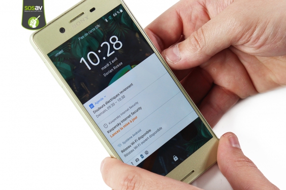 Guide photos remplacement caméra arrière Xperia X (Etape 1 - image 1)