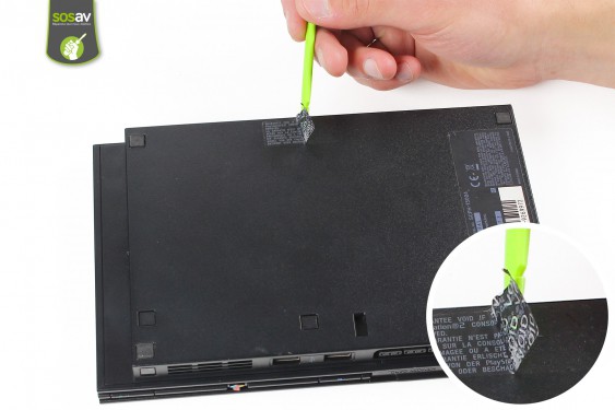 Guide photos remplacement carte mère Playstation 2 Slim (Etape 1 - image 3)
