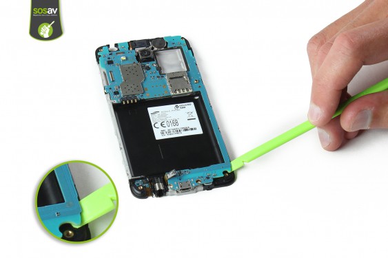 Guide photos remplacement vibreur Samsung Galaxy J5 2015 (Etape 24 - image 2)