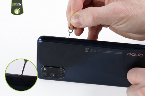 Guide photos remplacement haut-parleur interne Oppo A72 (Etape 2 - image 1)