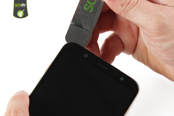 Guide photos remplacement haut-parleur externe Galaxy A6+ (2018) (Etape 7 - image 2)