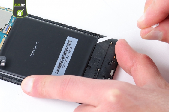 Guide photos remplacement nappe de liaison connecteur de charge Wiko View XL (Etape 11 - image 4)