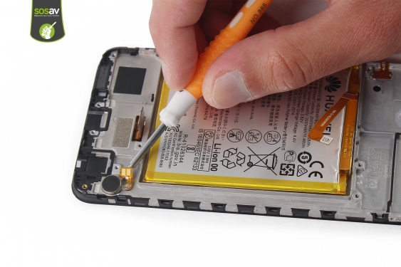 Guide photos remplacement vibreur Huawei Y7 2018 (Etape 21 - image 3)